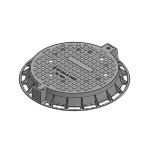 Poklop liatinový DN 600 D 400 KN uzamykateľný s ventiláciou