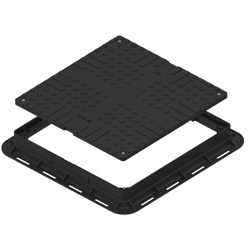 Plastový poklop 600 × 600 mm PP