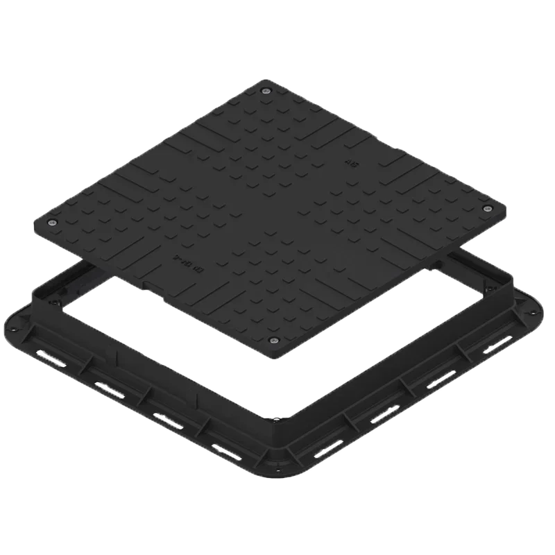 Plastový poklop 600 × 600 mm PP kat